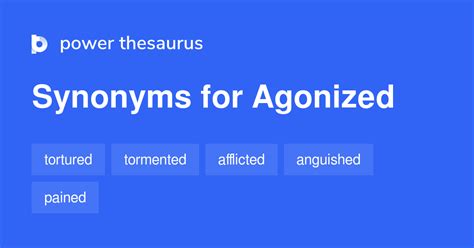 Synonym for agonized - When we look at a dictionary, the meanings of words are straightforward. Using a thesaurus provides us with the synonyms and antonyms of words. However, those definitions aren’t as clear. Fortunately, there are explanations.